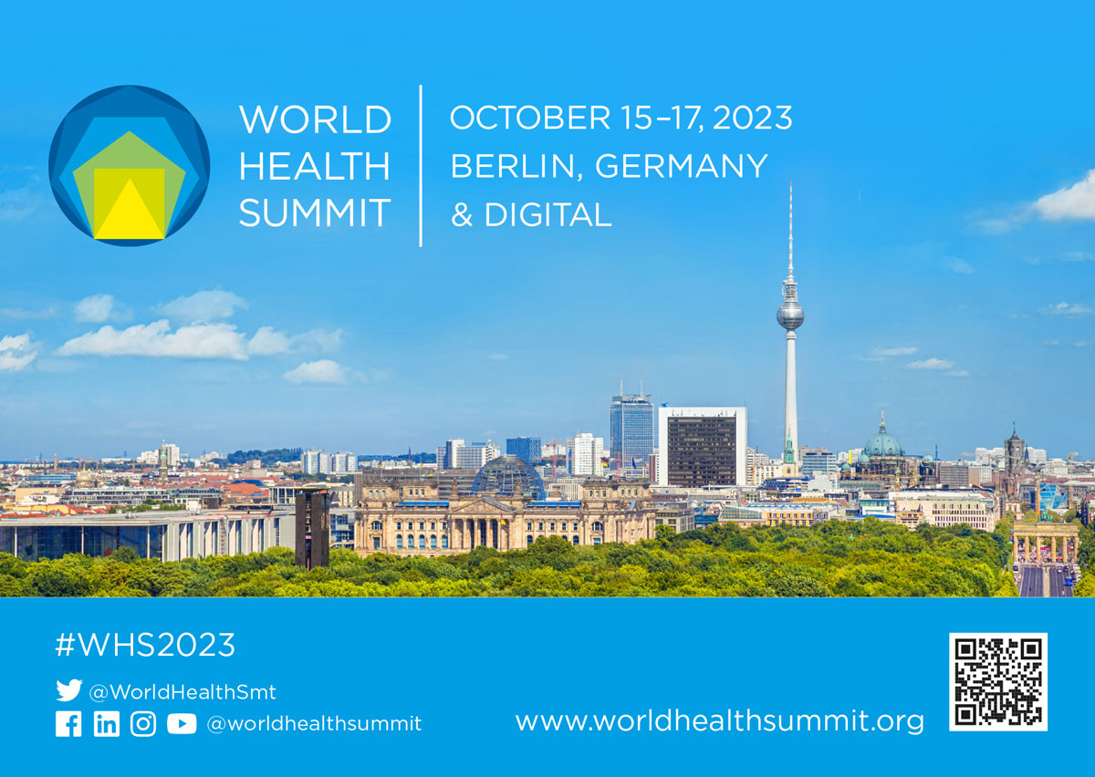 17.Oktober: Panel discussion with Eckart von Hirschhausen at the World Health Summit 2023